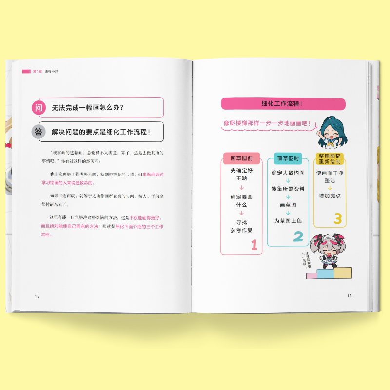 [正版]书籍 拒绝无效绘画:斋藤直葵的避坑指南 画师漫画插画零基础自学动漫素描绘画入门教程漫画技法 中青雄狮高清大图