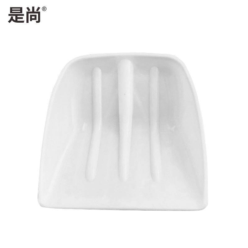 是尚 塑料推雪铲 加厚塑料锹除雪锹 大号带木柄 10把