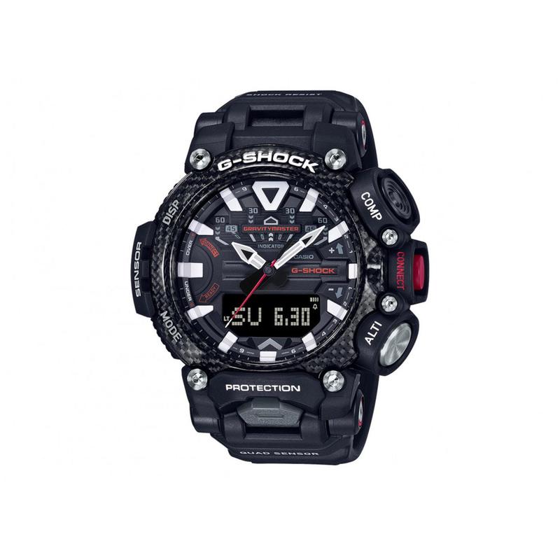 casio卡西欧男表 航空系列防震防水温度气压感应蓝牙连接运动男士手表