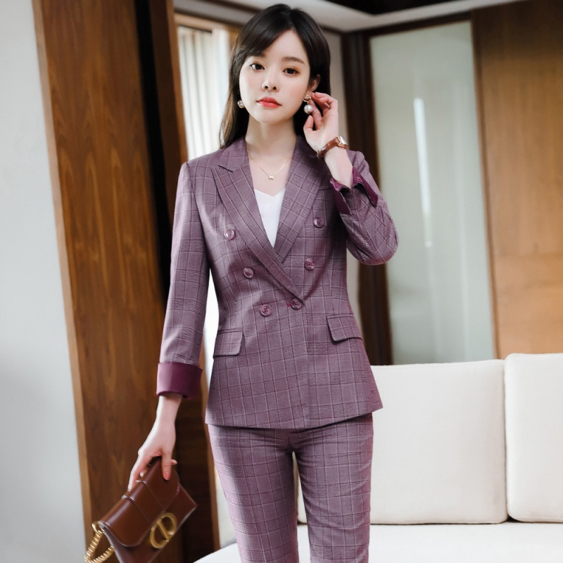 女先生职业女裤套装经理职业装套装女总裁时尚上班气质女王范英伦风