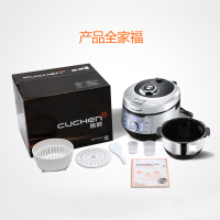 酷晨(CUCHEN)原装进口智能多功能1.8高压力IH电饭煲5L家用电饭锅 CJH-PA1009EDCN 银色