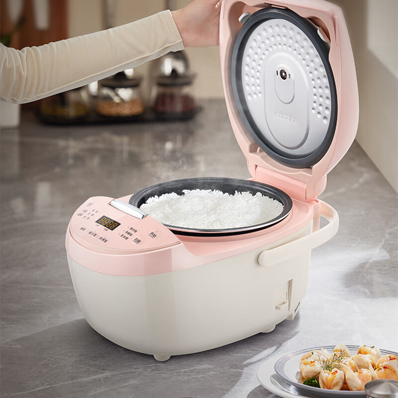 美的(Midea) 电饭煲3L黑瓷圆釜内胆一键柴火饭十大功能菜单24h智能预约电饭锅MB-AFB3055R高清大图