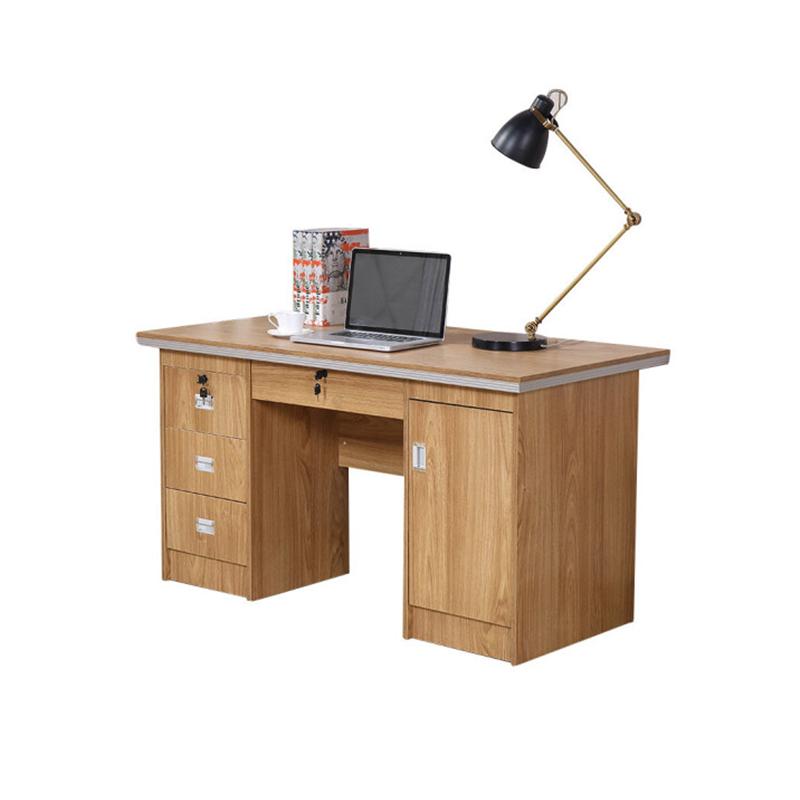 琥臻1.4米免漆板式办公桌电脑桌hz-z1403