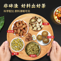 塔木金胖大海金银花菊花咽喉橘红栀子茶罗汉果枸杞茶蒲公英根泡水