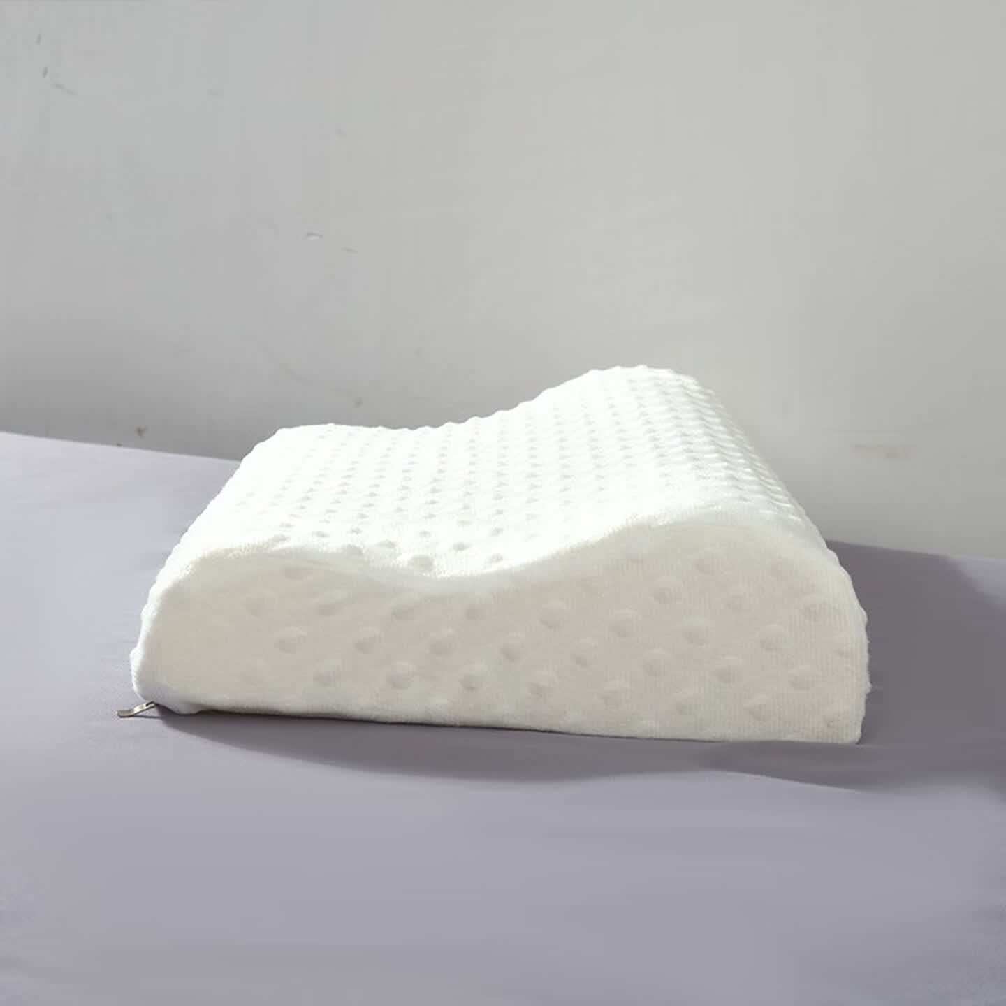 北极绒 记忆棉泡泡枕 BJRZ609