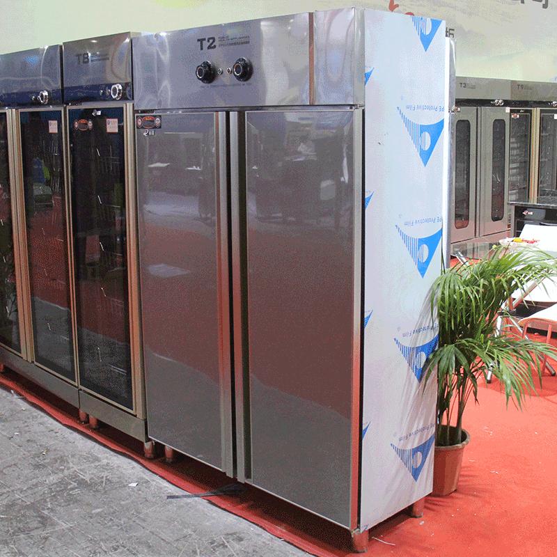 而派大容量 950L高温热风循环消毒柜商用双开门 无磁不锈钢立式餐盘消毒碗柜 可调节温度酒店食堂餐厅饭馆餐具碗筷消毒柜