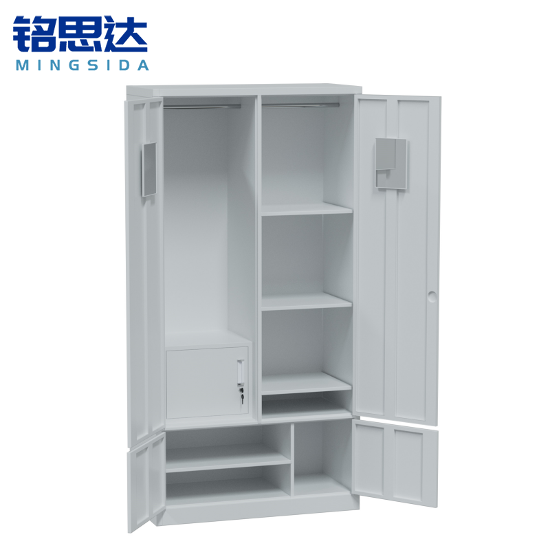 铭思达更衣柜二门台高清大图