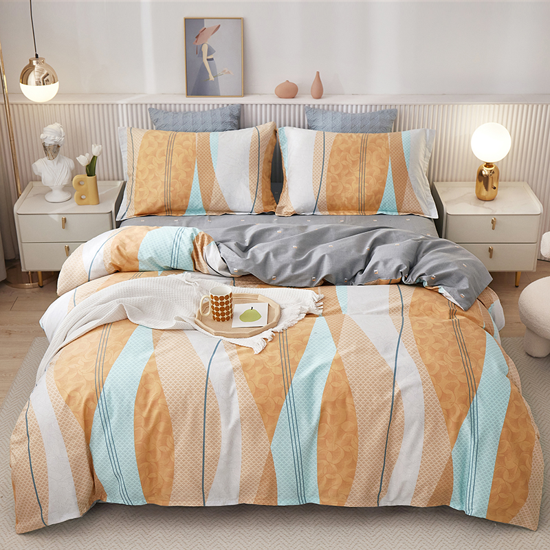 唐纳家纺 全棉四件套-金城之恋 200*230CM- TN-KT22022高清大图