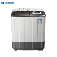 奥克斯（AUX）6kg 大容量半自动洗衣机 家用小型双桶双缸带甩干 租房宿舍出租用 HB60P80-98H