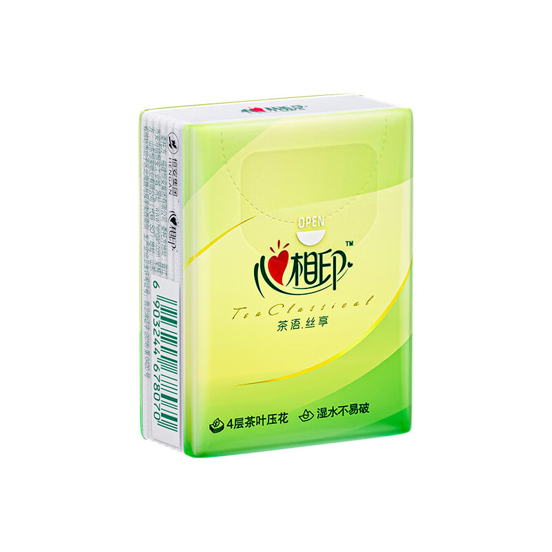 心相印 茶语丝享系列 24包装四层纸手帕2条48包 2*C3624高清大图