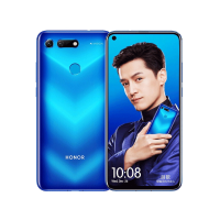 华为/荣耀(honor) 荣耀V20 魅眼全视屏 全网通高配版 8GB+128GB 幻影蓝 麒麟980 4800万深感相机 移动联通电信4G手机