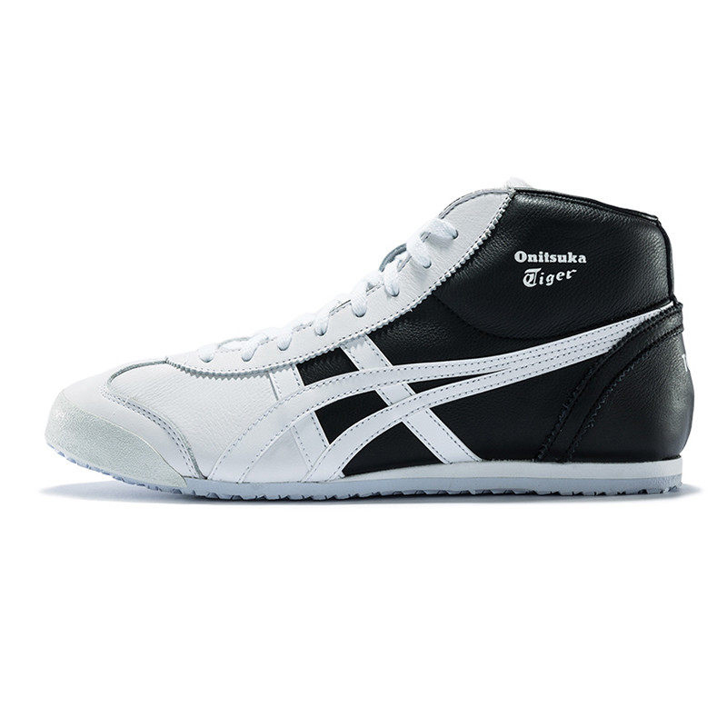 鬼塚虎(ONITSUKA TIGER) MEXICO MID RUNNER男女复古中帮休闲鞋1183A649-001
