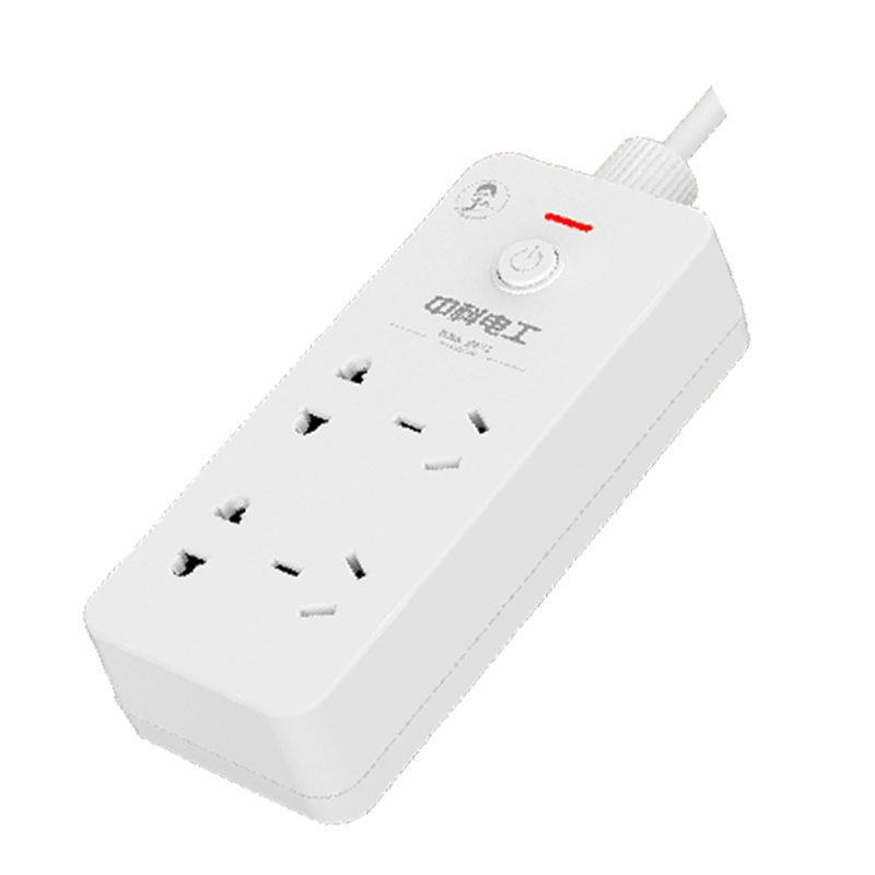 8米4插位 防水插座浴室插排插线板多孔接线面板多功能家用插板带线