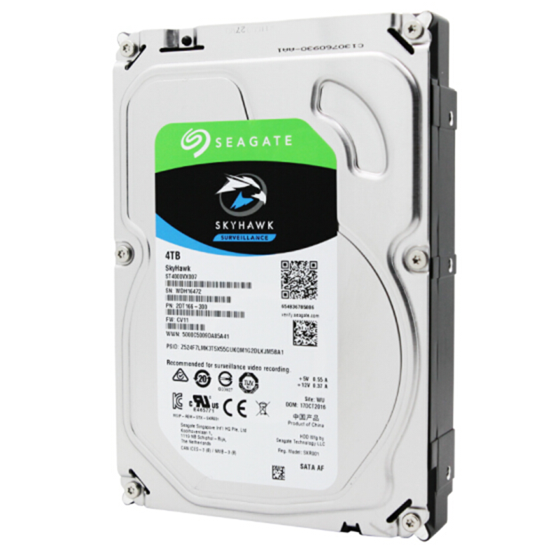 希捷(Seagate)4TB 64MB 5900 RPM 监控级硬盘