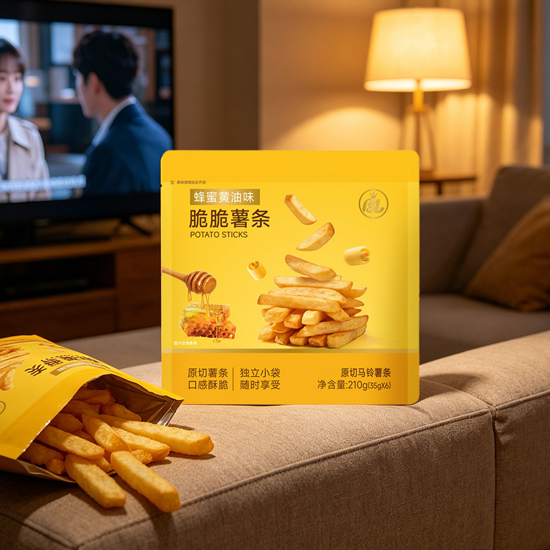 BL脆脆薯条(蜂蜜黄油味)240g高清大图