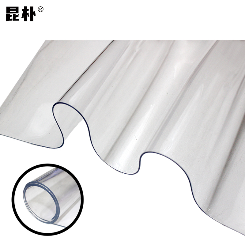 昆朴水晶板PVC磨砂软玻璃桌垫 厚2mm 宽40cm M40 米高清大图