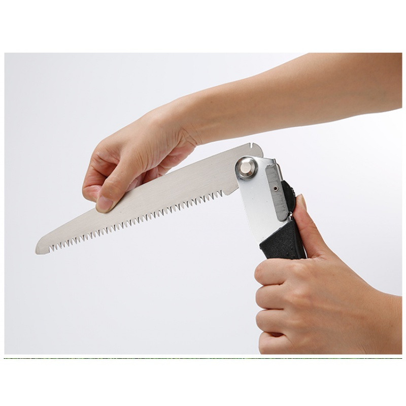 木工折叠快速手工锯子手锯工具锯木头锯家用弹痕小型多功能伐木锯210