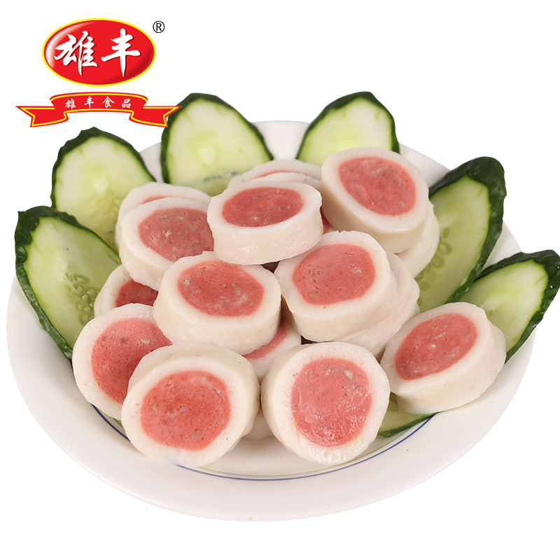 雄丰鲍鱼片500g关东煮火锅食材批发海鲜火锅丸子美味豆捞