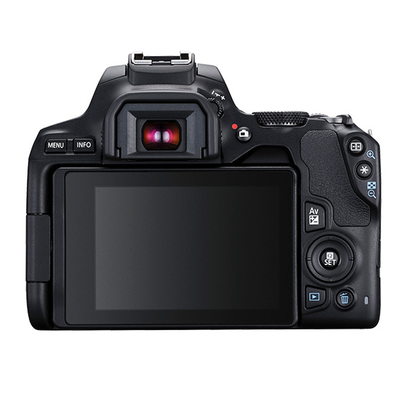 佳能(canon)eos 入门级半画幅数码单反相机 [女神相机]250d 黑色 单