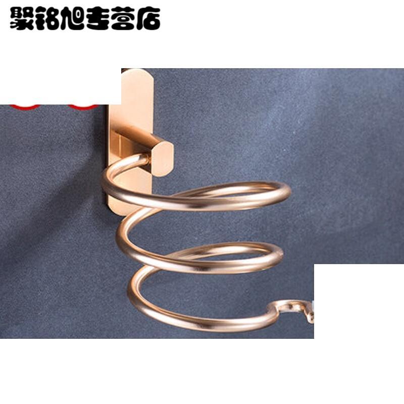 免打孔电吹风机架子壁挂架吸盘式浴室置物架卫生间收纳厕所风筒架简约