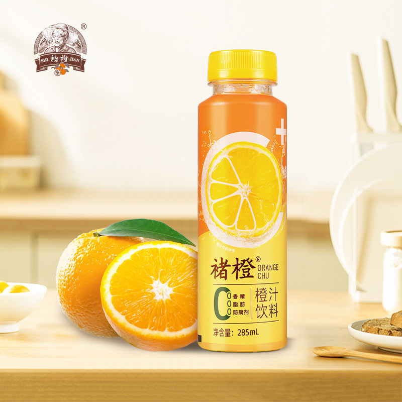 褚橙橙汁饮料285ml*18瓶/箱高清大图