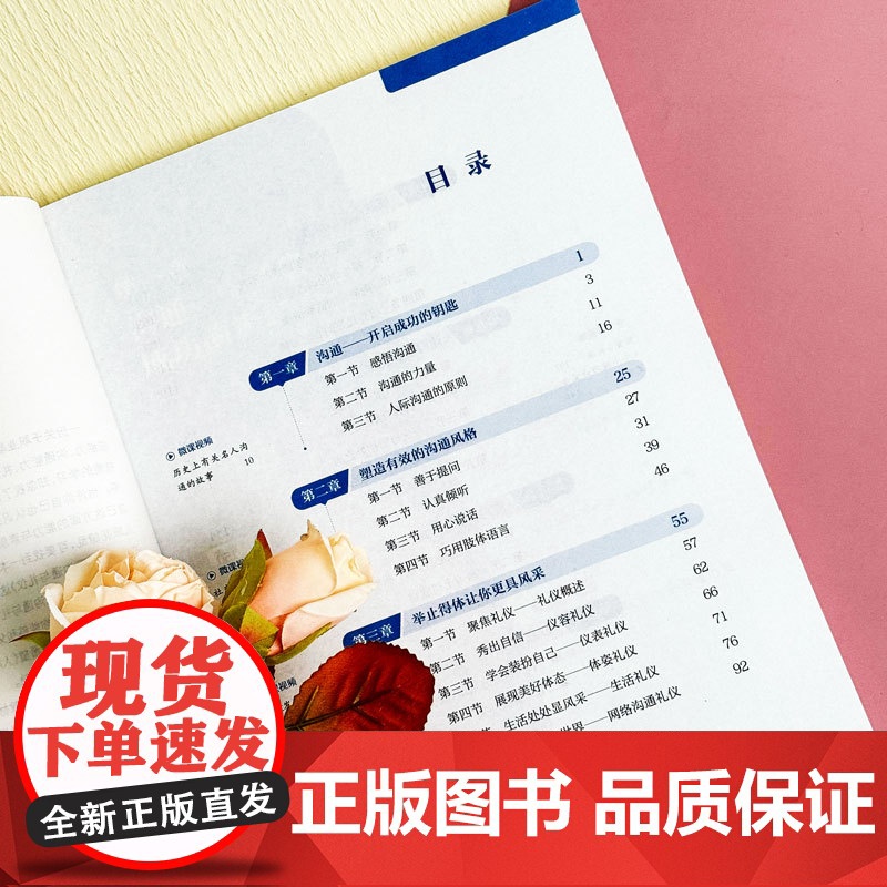 人际沟通与礼仪(第五版)微课版.姜晓敏,张子卓/9787576046267华东师范大学出版社高清大图