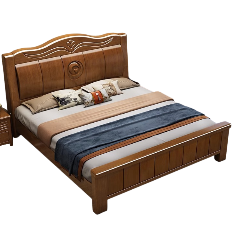 蕃 蒂 实木床高清大图