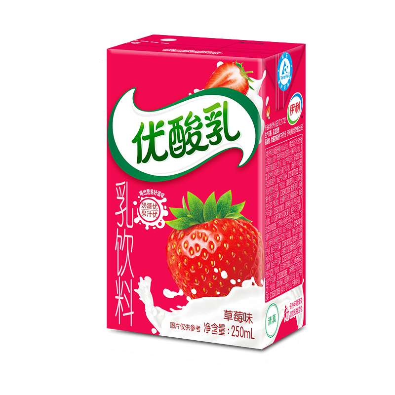 伊利草莓优酸乳250ml