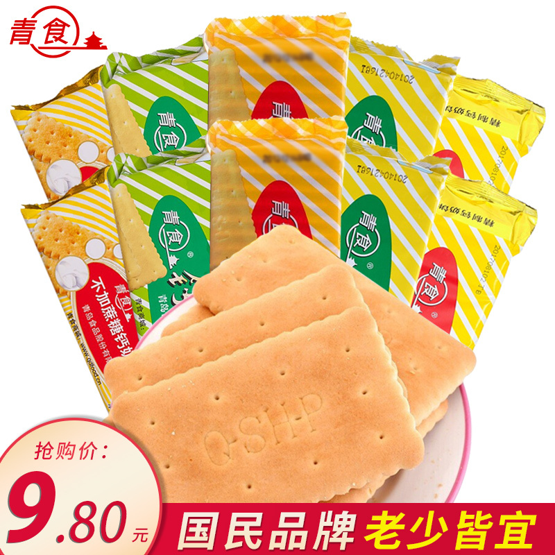 青食钙奶饼干225克