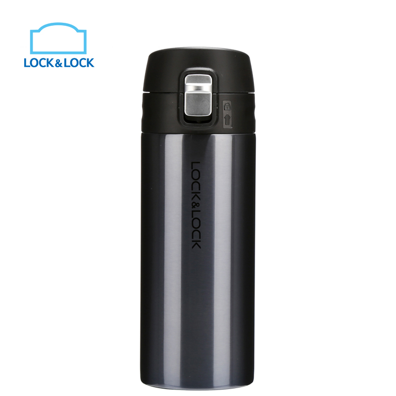 乐扣乐扣(lock&lock)新菲特保温杯 水杯 杯子 LHC3219SPG 304不锈钢(400ml)宝石蓝色高清大图