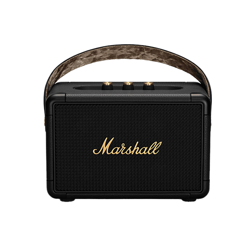 MARSHALL(马歇尔)Kilburn II音箱2代无线蓝牙便携式户外防水音响重低音 黑金色音箱高清大图