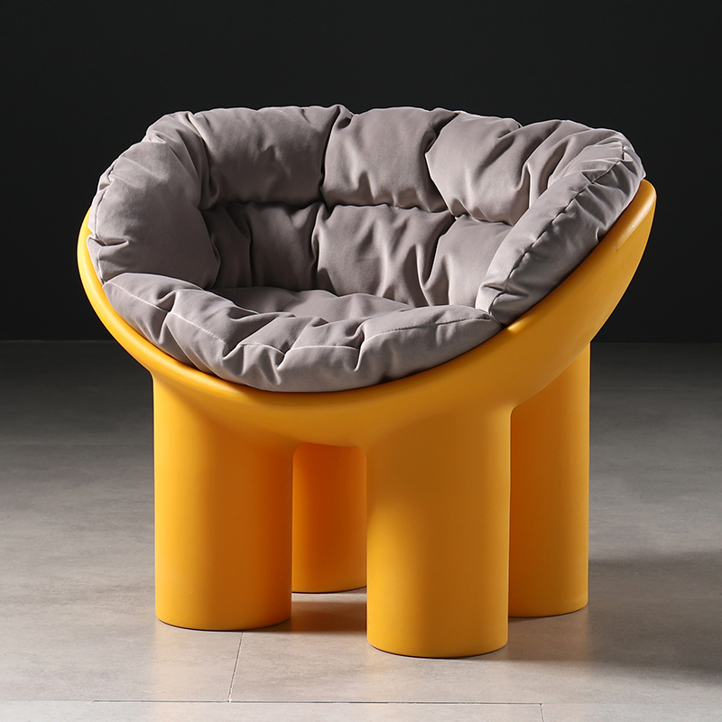 寻木匠北欧设计师椅子大象腿凳子网红懒人ins单人沙发椅创意户外休闲