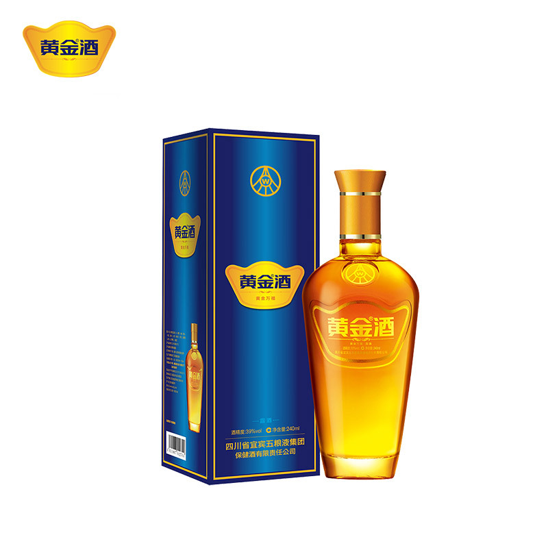 黄金酒万福39度240ml单瓶装