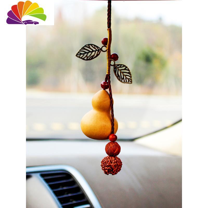 舒适主义车里汽车挂件饰品车内香水吊饰手工创意葫芦男士女带铃铛无