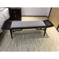 新中式酒店别墅实木床禅意1.8米双人床小户型1.5米卧室成套家具