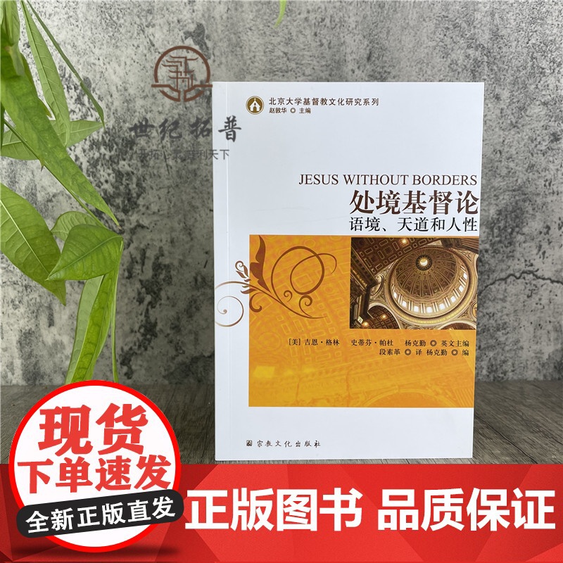 正版 处境基督论语境天道和人性 杨克勤 编 宗教文化出版社高清大图