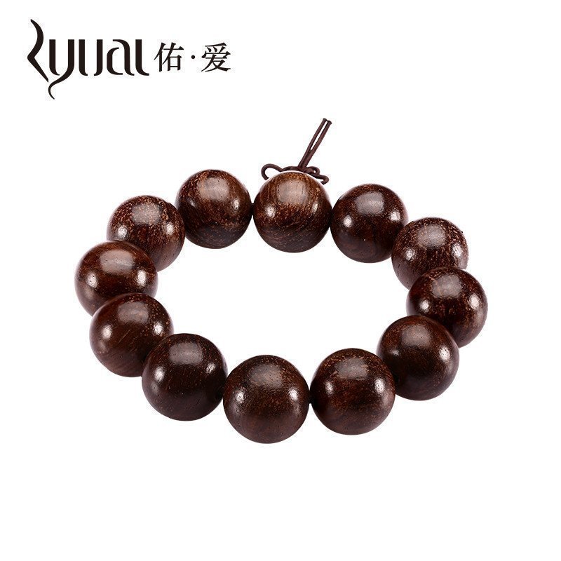 Ryual 黑檀木手链木质男士佛珠手串木质手串手链 檀木料男女手珠送恋人长辈计价款