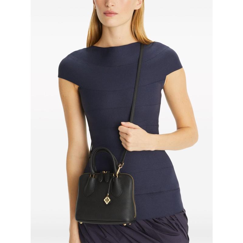 托里.伯奇(TORY BURCH)女款牛皮单肩包真皮手提斜挎包商务通勤百高清大图