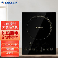 格力（GREE） 大松家用电磁炉4D防水哑光微晶面板大功率家用多功能电磁炉 GC-21XSFa