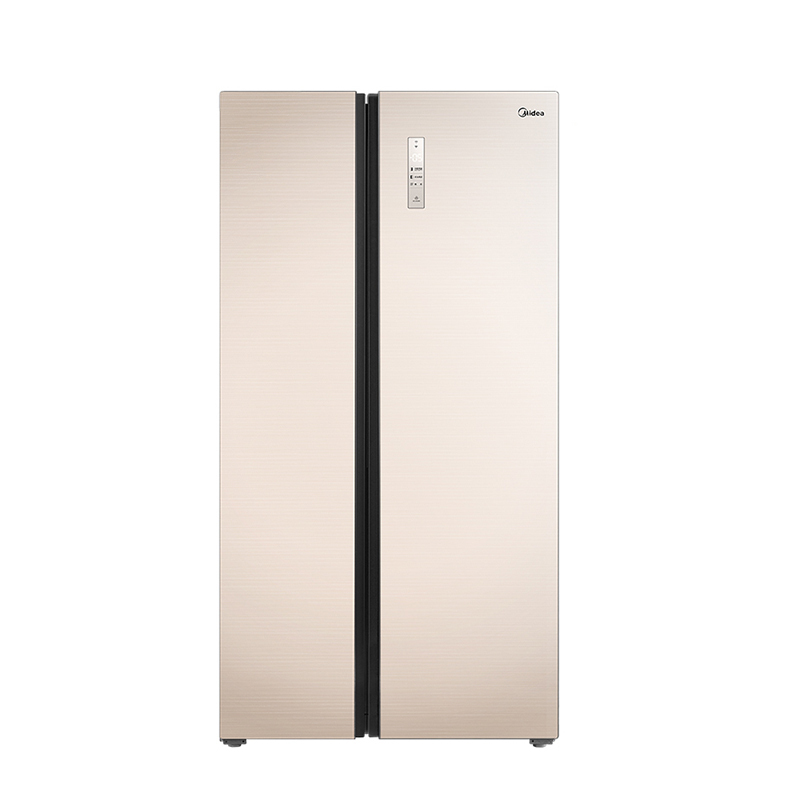 美的(Midea) BCD-616WKGPZM 616L 风冷无霜变频对开门 冰箱 (计价单位:台) 极地金