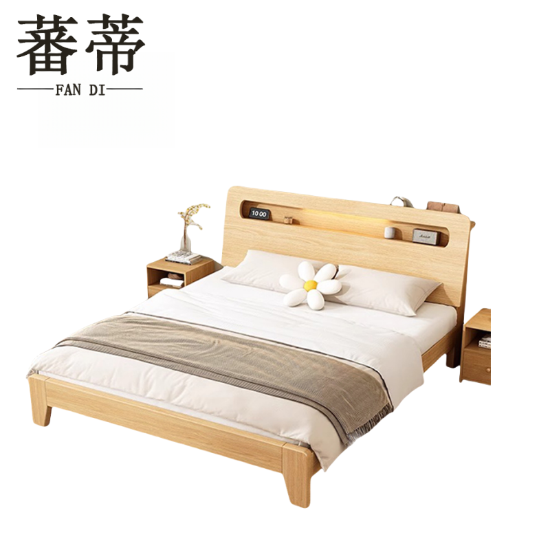 蕃蒂职工床1.5米张高清大图