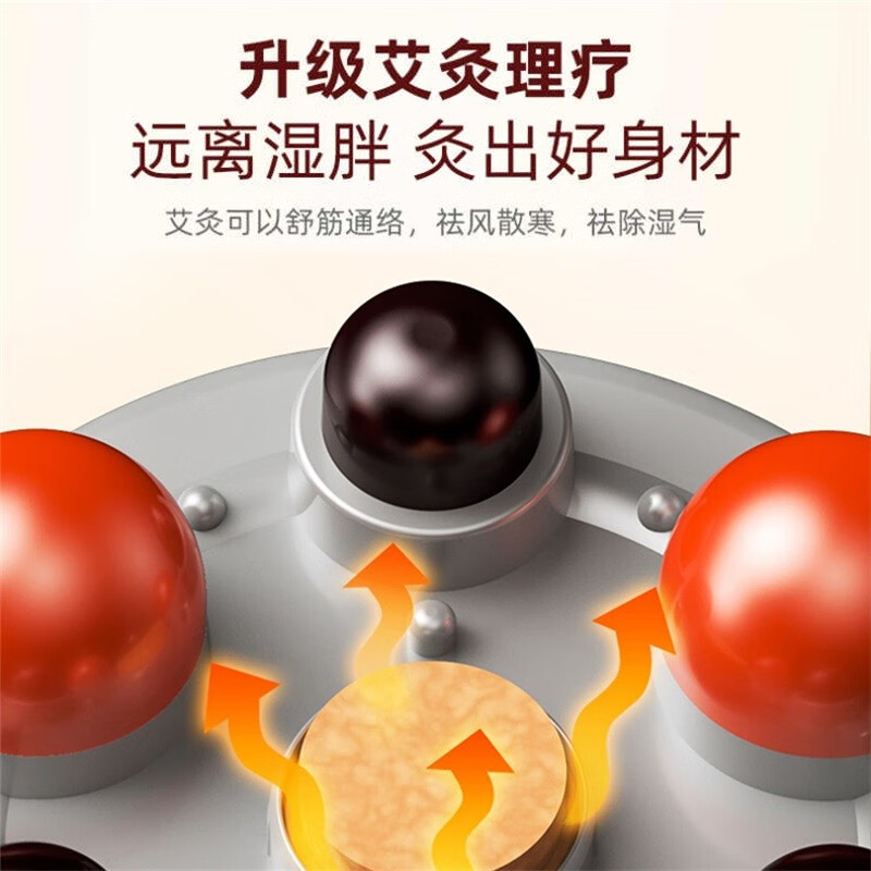 勒德威 揉腹仪 腹部按摩器揉肚子 三挡控温调节 W3高清大图