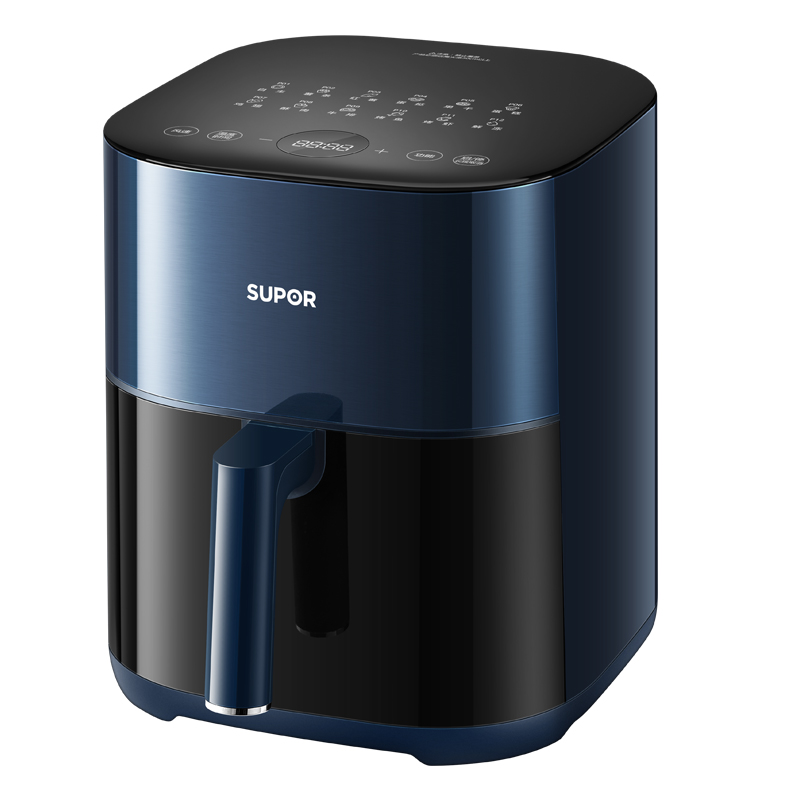 苏泊尔(SUPOR)空气炸锅家用6升大容量可视不用翻面蒸汽嫩炸大功率全自动薯条机高清大图