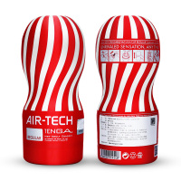 TENGA日本进口AIR-TECH反复使用型ATH-001R真空飞机杯红色标准型