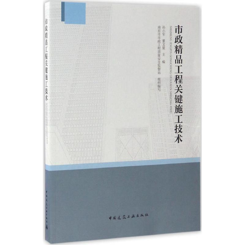 音像市政精品工程关键施工技术孙小军,董文量 主编