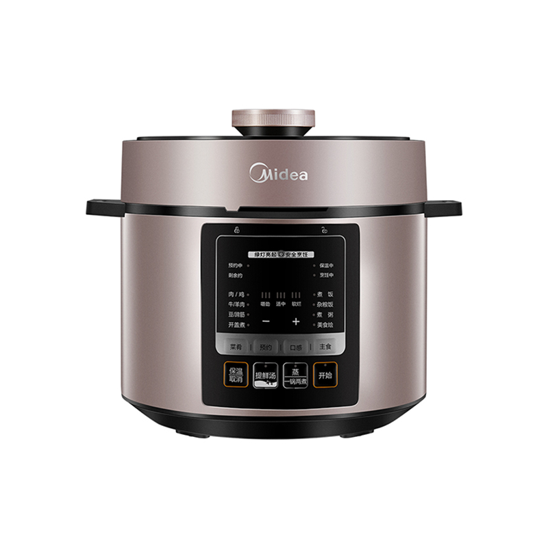 美的电压力锅6L双胆高压锅全自动智能预约多功能蒸煮YL60M3-751