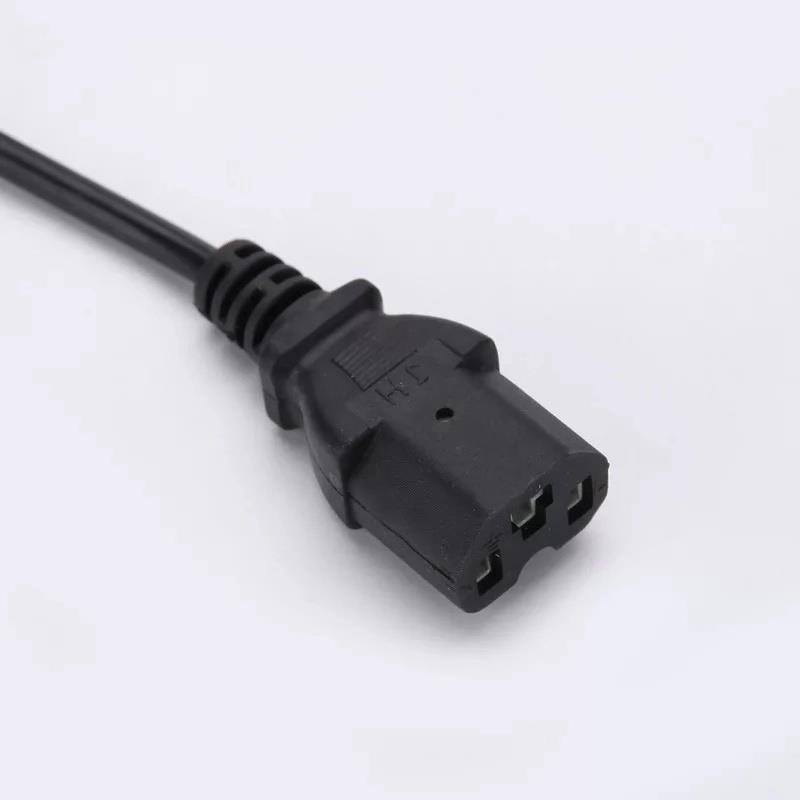 2aht型三孔品字头 电动车黑金电池超威电瓶充电器48v13.4ah60伏22.