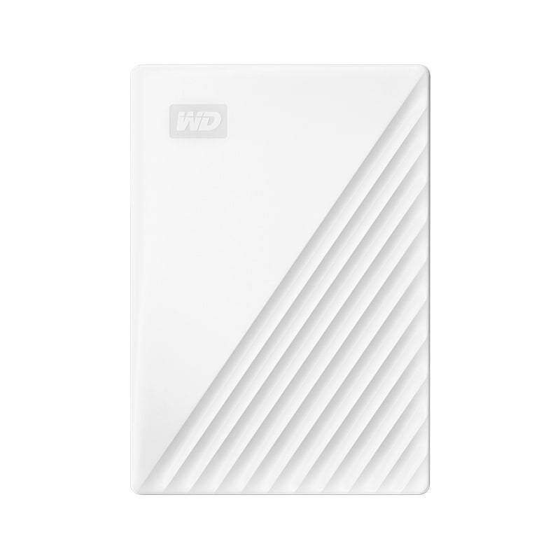 西部数据(WD)2TB USB3.0移动硬盘2t My Passport随行版 2.5英寸白色WDBYVG0020BWT