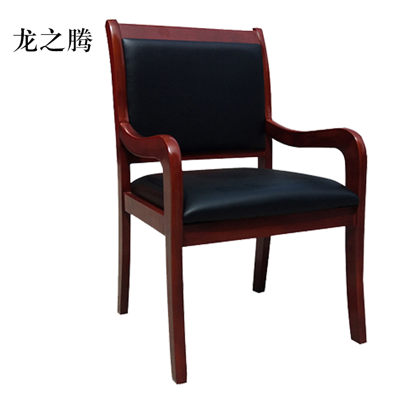 龙之腾会议椅现代椅子皮面靠背椅将军椅高清大图