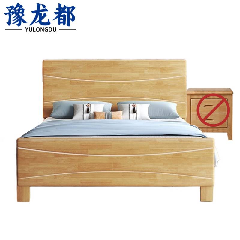 豫龙都床含床垫1m套高清大图
